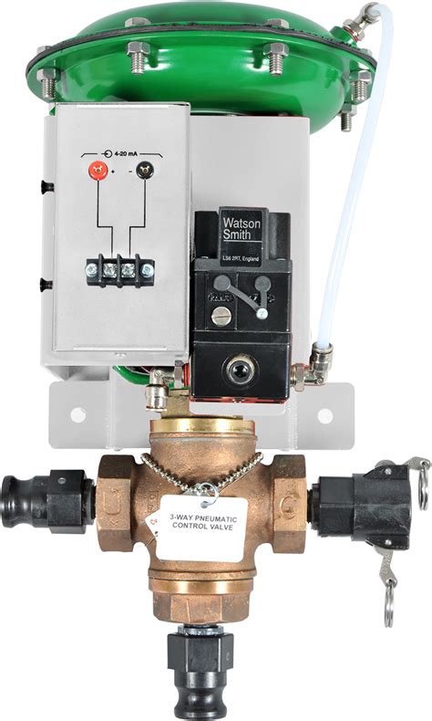 Labvolt Series By Festo Didactic Three Way Pneumatic Control Valve With Positioner Fisher