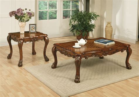 Cherry Wood Coffee Table Set The Clever Contemporary Style Of The