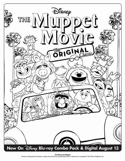 Coloring Pages Muppet Sheet Sheets Colouring Disney