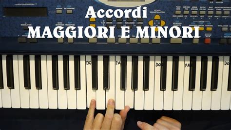 � facile con foto, audio e diagramma specifico. Suoniamo INSIEME gli ACCORDI (per Piano - Pianola ...