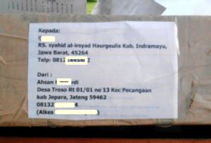 Cara Penulisan Kirim Paket Lewat Jne