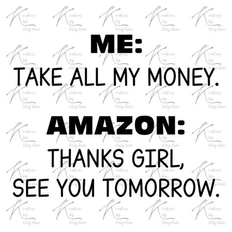 Amazon Take All My Money Svg Png Etsy