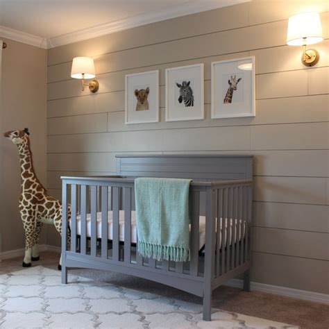 Here are the 5 keys to get it right. Nursery Reveal | Shiplap nursery, Shiplap accent wall ...