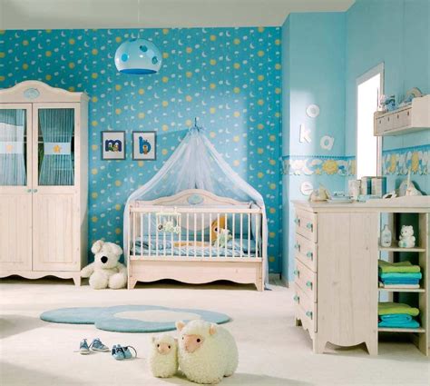 Baby-Room-Themes-Idea-Colorful-Blue - Top Dreamer