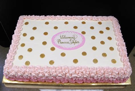 Image Result For Pink And Gold Birthday Sheet Cake Baby Shower Sheet