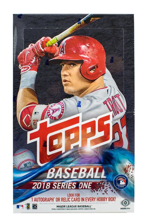 Rookie cards, autographs and more. 2018 Topps Series 1 Baseball Hobby Box | DA Card World