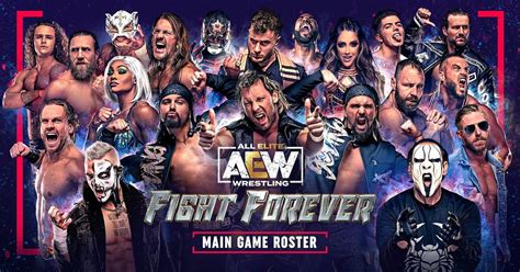 Aew Reveals Roster For Fight Forever Cageside Seats