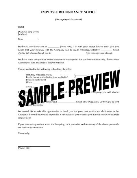 Redundancy Letter Template Uk Why Is Redundancy Letter Template Uk So