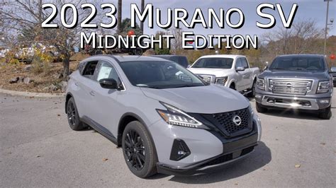 New 2023 Nissan Murano Sv Midnight Edition At Nissan Of Cookeville