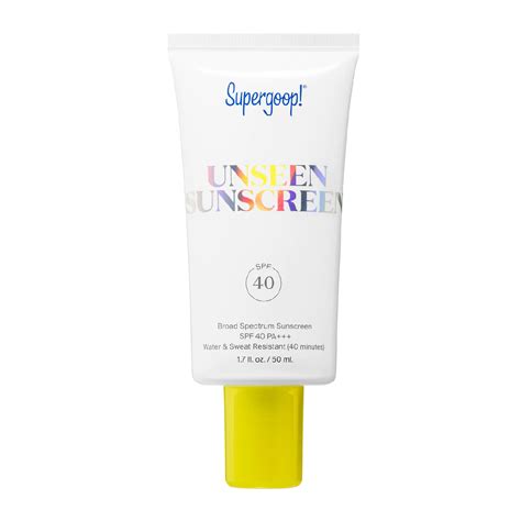 Supergoop Unseen Sunscreen Spf 40 17oz Larchmont Beauty Center