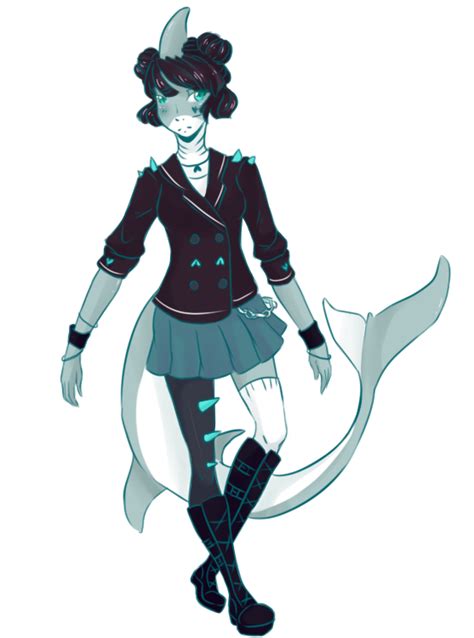 Shark Girl Oc By Ghost Echo On Deviantart