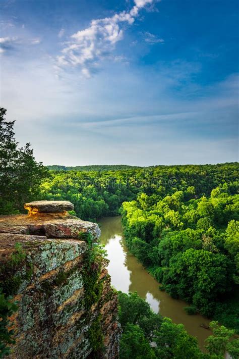 Narrows Of The Harpeth River In Tennessee Stock Photo Image Of High