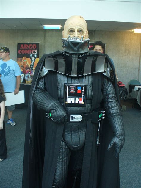 darth vader without his mask pop culture darth vader cosplay
