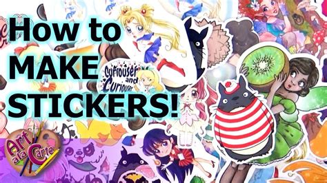 How To Make Your Own Stickers Youtube