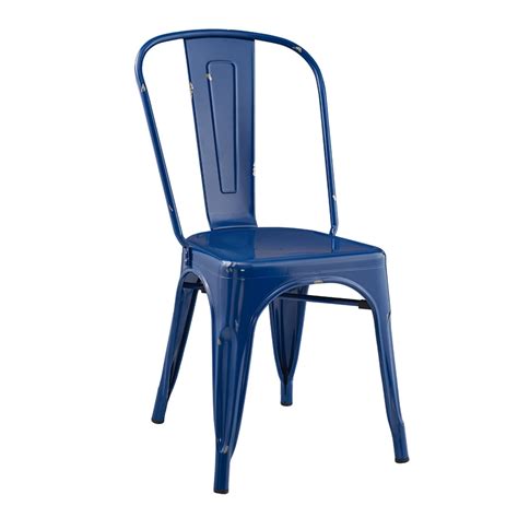4.6 out of 5 stars 5,330. Metal Café Chair - Navy Blue