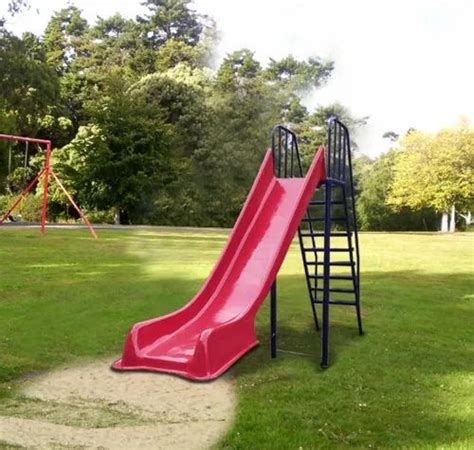 Red Fibreglass Frp Playground Slides For Outdoor And Indoor At Rs