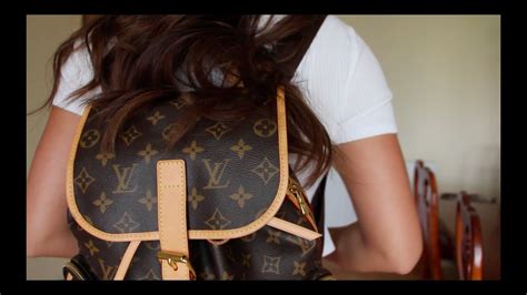 Whats In My Louis Vuitton Backpack Youtube