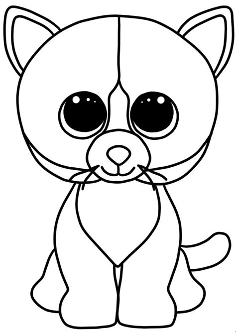 ty cat coloring pages cat coloring page stitch coloring pages coloring pages