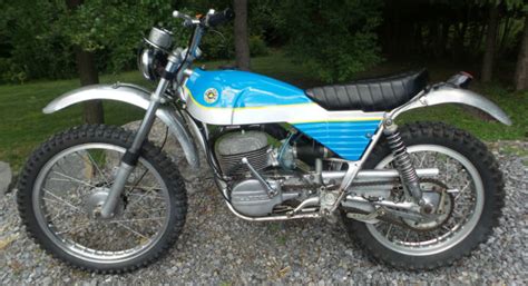 1973 Bultaco Alpina 250 Motorcycle Trails Mx Ahrma Vintage Dirt Bike