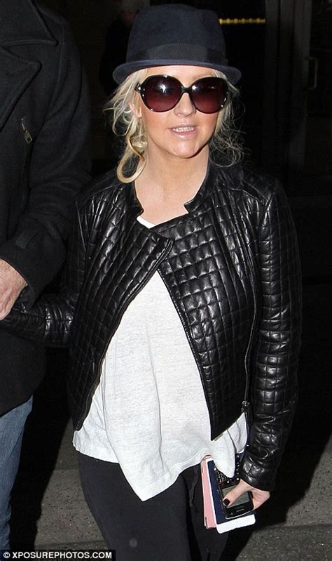 Curvy Christina Aguilera Wears Another Unflattering Outfit Its All