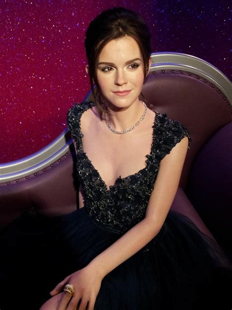 Emma Watson Madame Tussauds London Can You See Anything Yes Wonderful Things