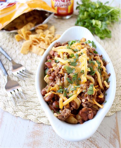 Frito Chili Pie Is Given A Spicy Kick With The Addition Of Buffalo