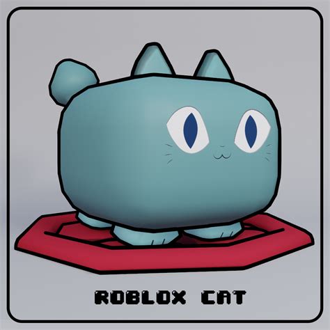 Artstation Roblox Cat Interpretation