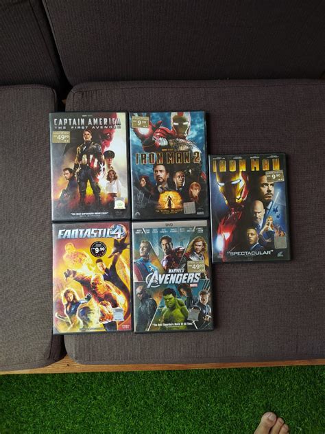 Marvel DVD Collection Hobbies Toys Music Media CDs DVDs On