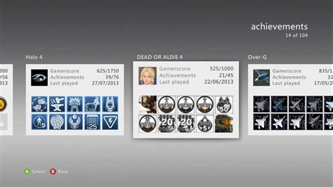 My Xbox 360 Achievements And Games Youtube