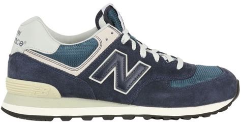 Junya watanabe man x new balance leather 574 black. New Balance 574 Classic Suede and Mesh Core Sneakers in ...