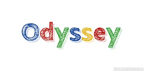 odyssey ロゴ フレーミングテキストからの無料の名前デザインツール