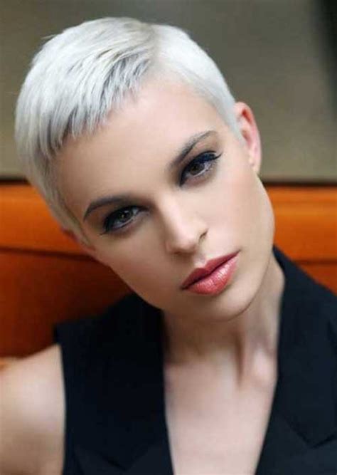 Make sure you also dye your eyebrows. Gorgeous Short Grey Hairstyle Ideas for 2016 | 2019 Haircuts, Hairstyles and Hair Colors