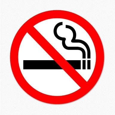 95% netizen setuju restoran wajib bebas asap rokok. Ketika Tanda Larangan Merokok Masih di Abaikan.