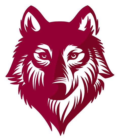 Logo Red Wolf Pictures Free Download Wolf Stencil Wolf Logo Wolf