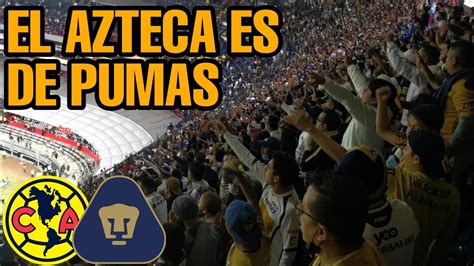 IMPRESIONANTE La REBEL LOCAL en el AZTECA América vs Pumas 2021