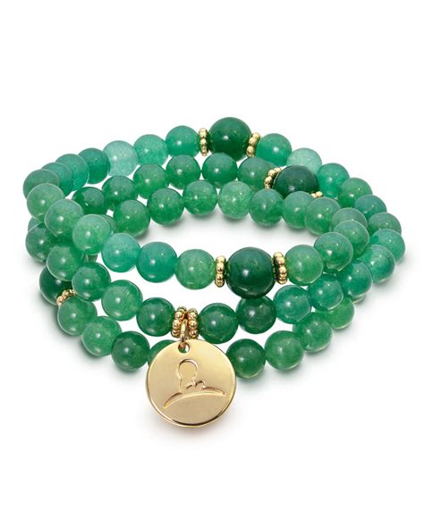 Green Beaded Wrap Bracelet St Jude Gift Shop