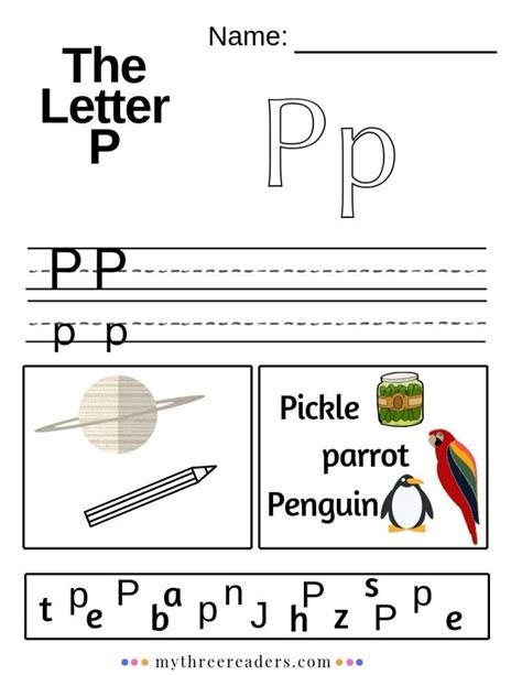 Letter P Worksheets Free Printables Discover The Letter P With Our Free