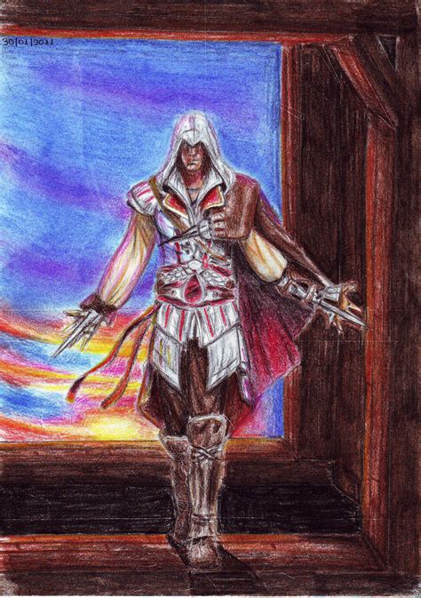 Ezio Auditore Da Firenze By Feta19 On Deviantart