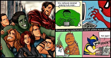 20 Insanely Funny Fan Comics Re Imagining Dc And Marvel