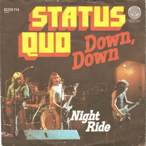 Status Quo Down Down Lyrics And Tracklist Genius