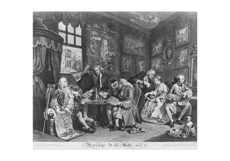 William Hogarth The Marriage Contract — Spiffing Prints