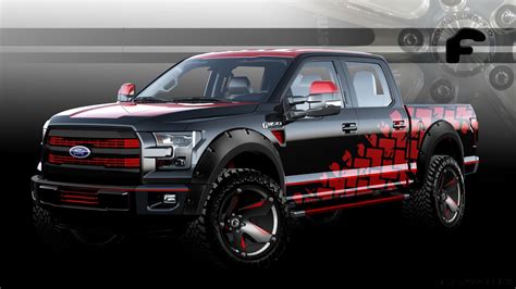 Ford Sema 2015 Custom Trucks Preview