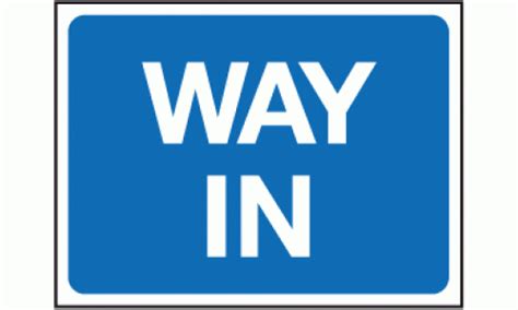 This Way Sign