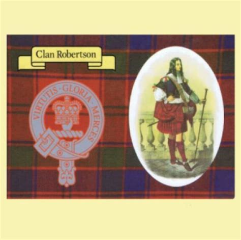 For Everything Genealogy Robertson Clan Crest Tartan History