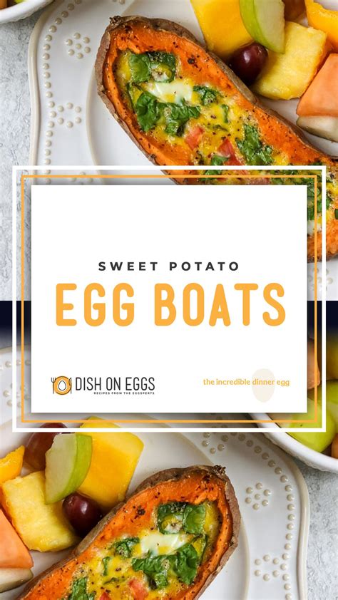 Sweet Potato Egg Boats Healthy Breakfast Recipes Healthy Snacks
