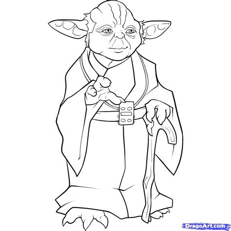 The history of younger yoda is documented in the prequel series of movies. Yoda coloring page | party ideas | Pinterest | Star ...