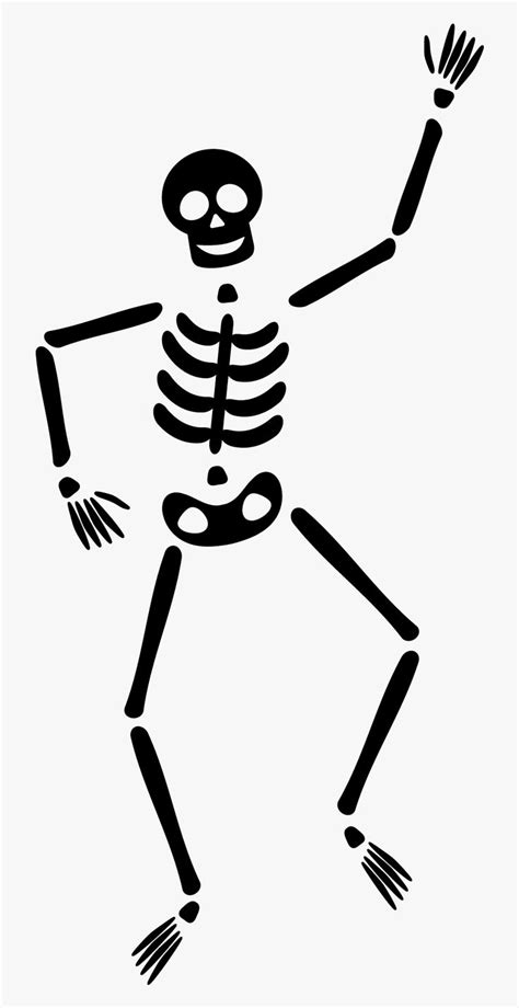 Skeleton Clipart Free Skeleton Drawings Halloween Drawings Simple Skeleton Drawing
