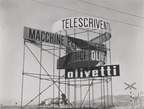 Photograph Of Olivetti Billboard Moma