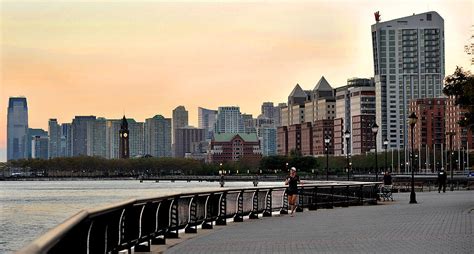 Hoboken New Jersey Boardwalk Photograph By Steve Archbold