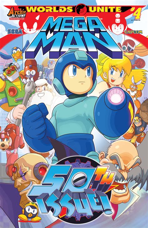 Read Online Mega Man Comic Issue 50